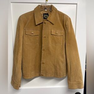 Women’s Tan Suede Jacket